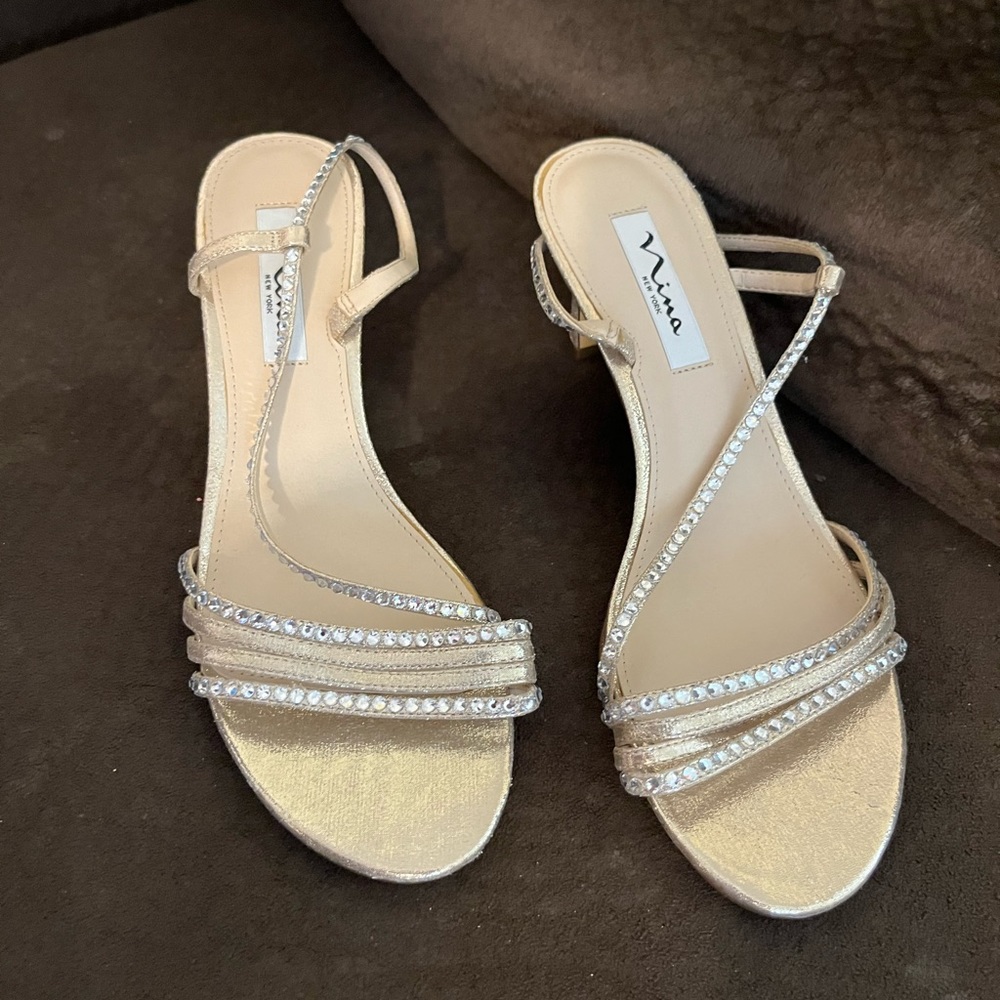 Bejeweled Kitten heels